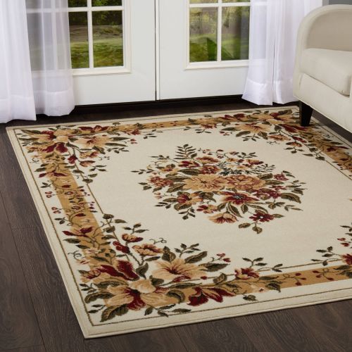  Home Dynamix Optimum Collection Ivory Area Rug