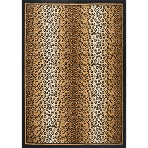  Home Dynamix Zone Daliah Area Rug 21x35, Graphic/Print Ebony