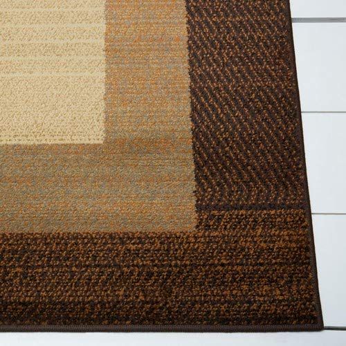  78 x 104 Home Dynamix HD602J-530 Brown/Blue Color Machine Made Turkish Royalty Collection Rug