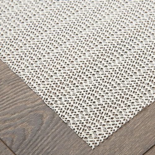  Home Dynamix Ultra Stop Non-Skid Cushioned Rug Pad 510 Round, Cream/Neutral