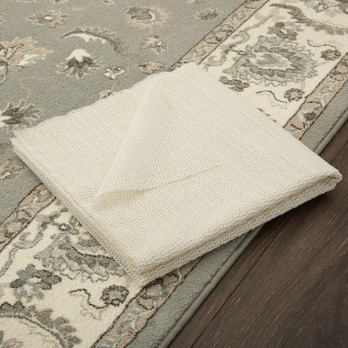  Home Dynamix Ultra Stop Non-Skid Cushioned Rug Pad 510 Round, Cream/Neutral