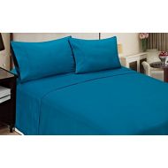Home Dynamix JMFS-309 4-Piece Jill Morgan Fashion Bed Set, King, Blue