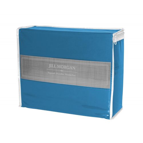  Home Dynamix JMFS-309 4-Piece Jill Morgan Fashion Bed Set, King, Blue
