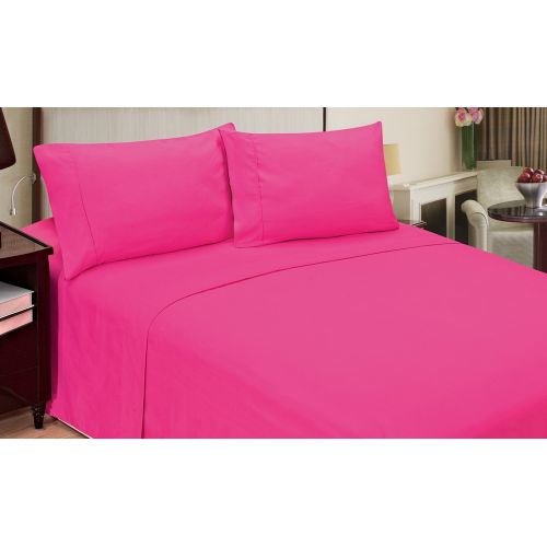  Home Dynamix JMFS-208 4-Piece Jill Morgan Fashion Bed Set, Full, Pink