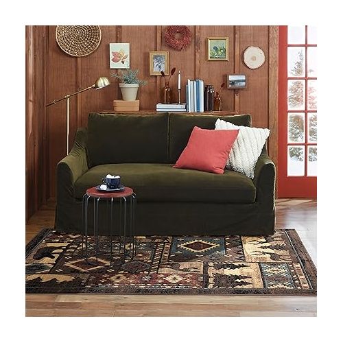  Home Dynamix Buffalo Bear Area Rug, 1'10