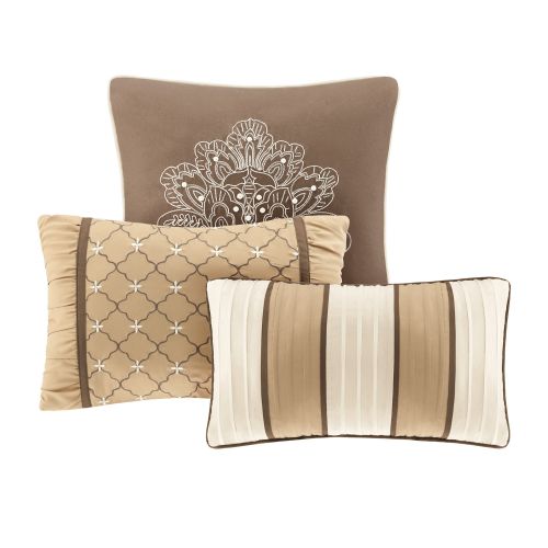  Home Essence Mirage 6 Piece Jacquard Quilted Coverlet Set