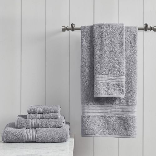  Home Essence Organic 6 Piece 100 Percent Cotton Towel Set