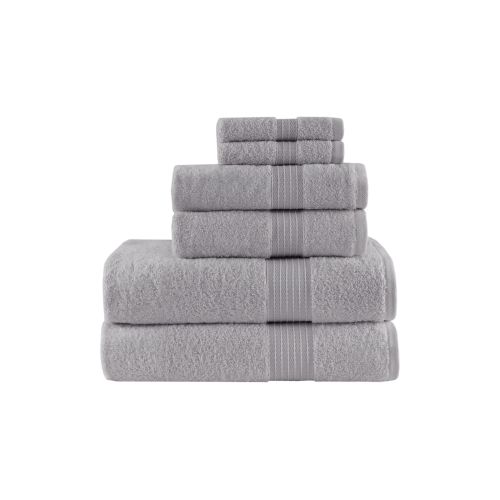  Home Essence Organic 6 Piece 100 Percent Cotton Towel Set