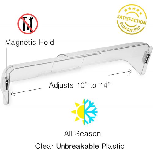  [아마존핫딜][아마존 핫딜] Daily Drops and ships from Amazon Fulfillment. Home Intuition Adjustable Magnetic Heat and Air Deflector for Vents, Sidewall, and Ceiling Registers, 2 Pack - - Amazon.com