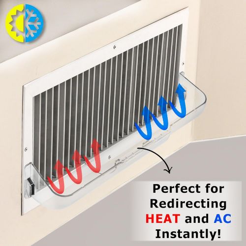  [아마존핫딜][아마존 핫딜] Daily Drops and ships from Amazon Fulfillment. Home Intuition Adjustable Magnetic Heat and Air Deflector for Vents, Sidewall, and Ceiling Registers, 2 Pack - - Amazon.com