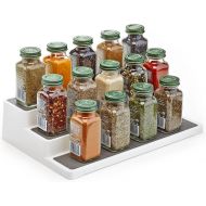 Home Intuition 3-Tier 14 Non-Skid Spice Rack Kitchen Pantry Organizer