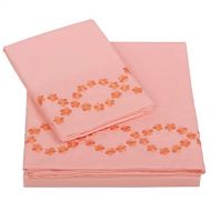 Home Soft Things SHTEM4KRSQ Bed Sheet, 78 x 80 +14, Rose Quartz