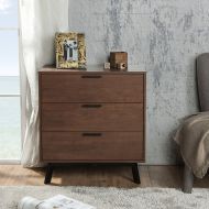 Home Star Homestar Genoa Chest with 3 drawers in Umber Finish