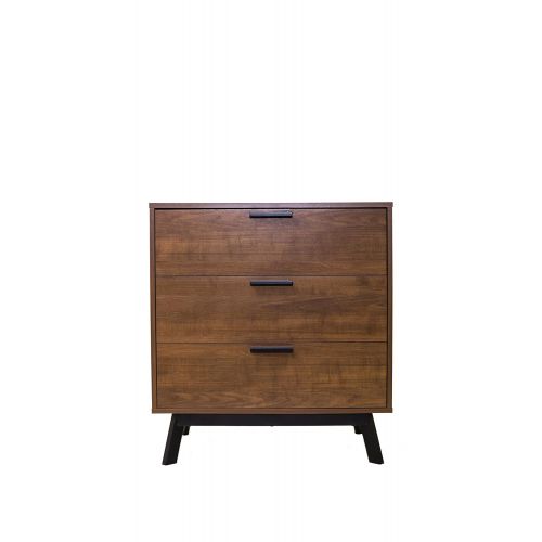  Home Star Homestar Genoa Chest with 3 drawers in Umber Finish