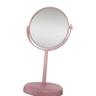 Home Style Double Sided Vanity Makeup Mirror Pink