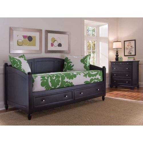  Bedford Black Storage Daybed & Chest by Home Styles