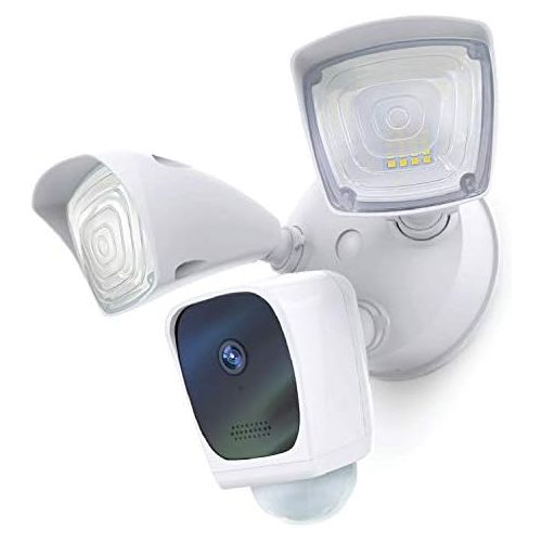  [아마존베스트]Home Zone Security Floodlight Camera  Smart 2.4 GHz Wireless 1080P Outdoor Security Flood Light Camera, No Subscription Required