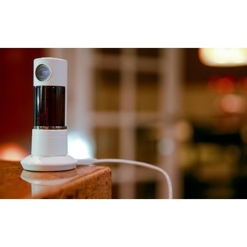  Home8 ActionView Video-Verified Interactive Panoramic Talking Twist Camera, No Hub Required, Wi-Fi, Featuring Amazon Alexa Integration & Other Ecosystem Partners