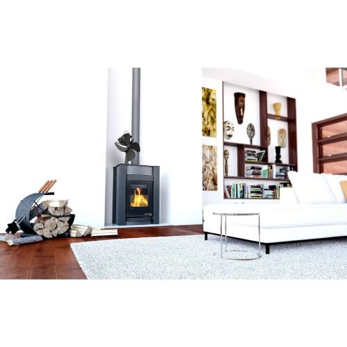  Stove Fan Heat Powered Fan for Wood Burning Stoves or Fireplaces Quiet and Low Maintenance, Disperses Warm Air Through House by Home Complete