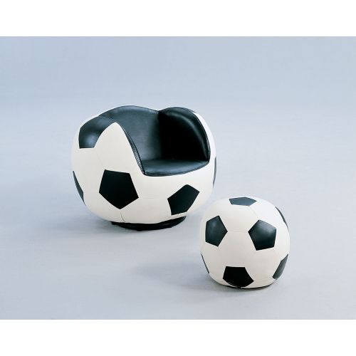  ACME Acme All Star Soccer 2-Piece Chair and Ottoman Set