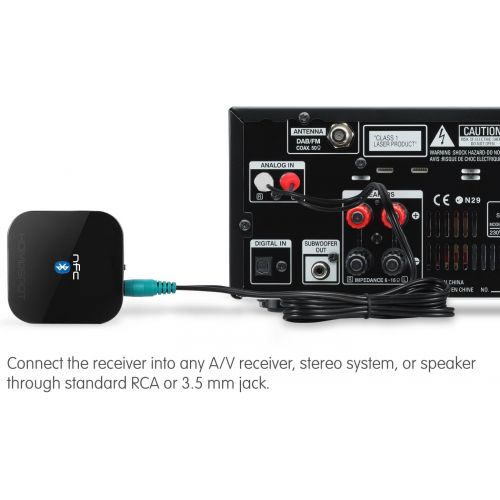  HomeSpot NFC-Enabled Bluetooth Audio Receiver for Sound System