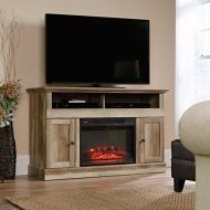 HomeTeks Tv Fireplace Stand Electric Fireplace Tv Stand-Fireplace with Media, for TVs up to 60 Inch, Lintel Oak-Turn up The Ambiance of Your Room