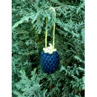 /HomeToysByGalatova Crochet blackberry christmas tree ornament for vegan lover Bramble christmas decoration Dewberry tree baby toys Unique christmas decorations