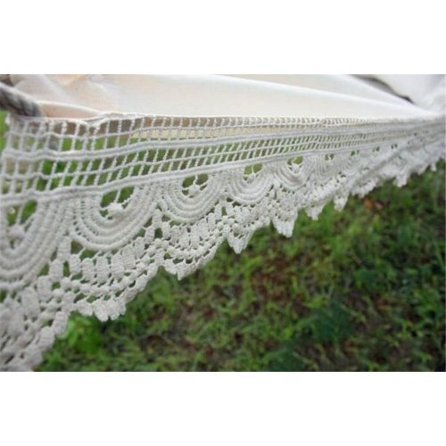  Homebed homebed White Cotton Handmade Women Hammock lace for The Outdoors Backpacking Survival or Travel Portable Lightweight