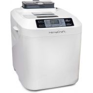 [아마존베스트]HomeCraft HCPBMAD2WH Bread Maker with Auto Fruit & Nut Dispenser Makes 2 Lb. Loaf Size, 3 Crust Options, 12 Programmable Settings, White