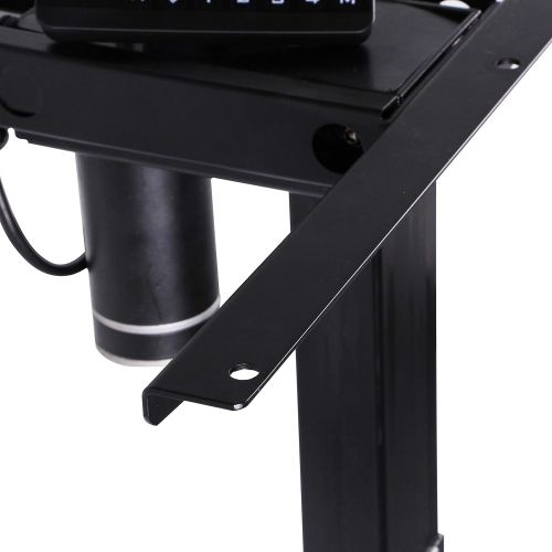  Homedex Black Electric Stand up Desk Frame Workstation, Single Motor Ergonomic Standing Height Adjustable Base