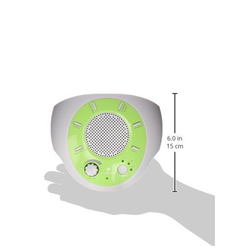  Homedics myBaby SoundSpa Portable Machine, Plays 6 Natural Sounds, Auto-Off Timer, Portable for New Mother or Traveler, Battery or Adapter Operated, MYB-S200