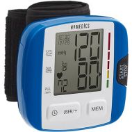 HoMedics Blood Pressure Monitor, Automatic Wrist Blood Pressure Machine with Easy One-Touch Operation, Stores up to 30 Readings for 2 Users, Attached Blood Pressure Cuff and Storage Case Included