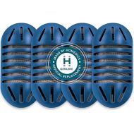 HoMedics Demineralization Cartridge for Ultrasonic Humidifiers - 4-Pack Humidifier Filter Replacements, Filters Mineral Deposits and Purifies Water in Air Humidifiers for Bedroom, Plants, Office Blue