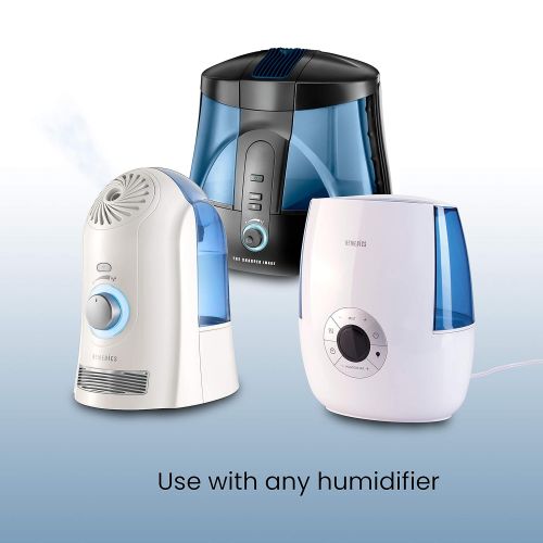  Homedics Ultrasonic Demineralization Humidifier Replacement Cartridges | Prevents Hard Water Build-Up | Filters Mineral Deposits | Purifies Water | Eliminates White Dust | Removes Odor | Ho