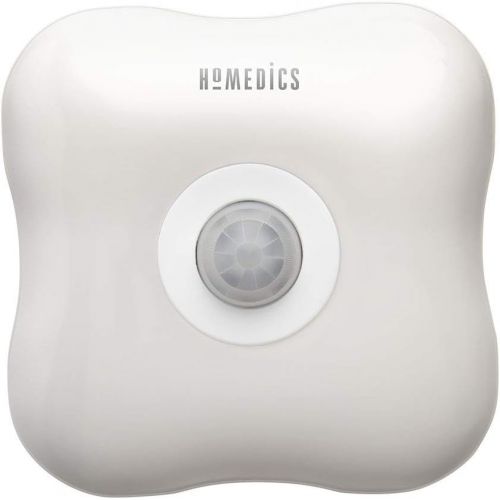  Homedics TotalClean UV-C Light Plug-in Air Sanitizer for Bathrooms, Bedrooms, Small Spaces, Photocatalyst Ionizer Reduces Odors, Bacteria and Virus, Auto-On Motion and Night-Light