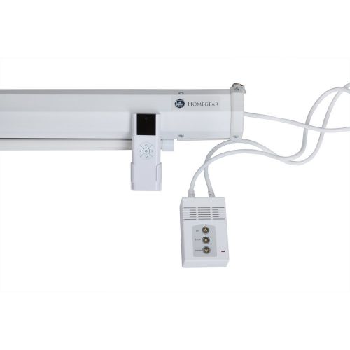  Homegear 100” HD Motorized 16:9 Projector Screen WRemote Control