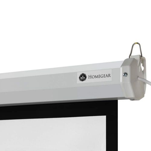  Homegear 110” HD Motorized 16:9 Projector Screen W Remote Control