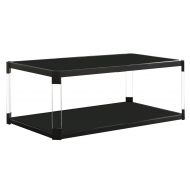 Homelegance Mehta Cocktail Table, Black