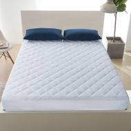 Homelike Collection Queen Size Waterproof Mattress Protector Pad Cover Topper Fitted 8 - 21 Deep Pocket, Antibacterial, Hypoallergenic