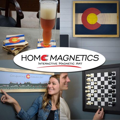  Homemagnetics 33 x 22 Modern World Magnetic Map