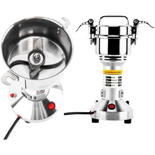  [아마존베스트]Homend High Speed 150g Electric Grain Mill Grinder Powder Machine Spice Herb Grinder 850W 70-300 Mesh 28000RPM Stainless Steel Commercial Grade for Kitchen Herb Spice Pepper Coffee