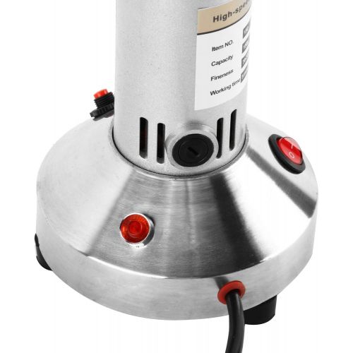  [아마존베스트]Homend High Speed 150g Electric Grain Mill Grinder Powder Machine Spice Herb Grinder 850W 70-300 Mesh 28000RPM Stainless Steel Commercial Grade for Kitchen Herb Spice Pepper Coffee