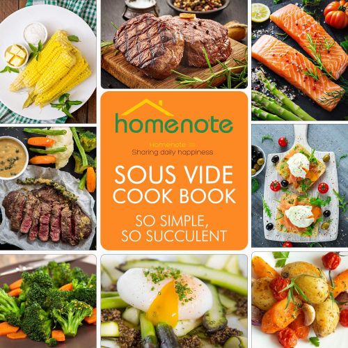  [아마존베스트]HOMENOTE Sous Vide Container 12 Quart with Lid & Rack and Sleeve - BPA Free Complete Sous Vide Accessories Kit with Cookbook For Anova and Most Sous Vide Cookers