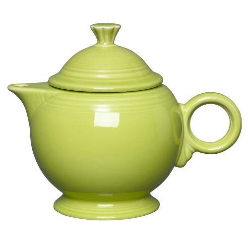  Homer Laughlin Fiesta Covered Teapot, 44-Ounce, Lemongrass