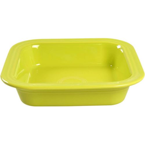  Homer Laughlin 332-962 Square Baker Lemongrass: Casseroles: Kitchen & Dining