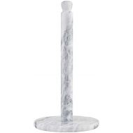 Homeries White Marble Paper Towel Holder ? Deluxe Upright Towel Dispenser for Kitchen Countertop, Cabinet & Bathrooms ? Non Steel & Non Plastic Design ? Heavy Duty, Solid Standup P