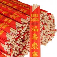 [아마존베스트]Homerite Premium Disposable Bamboo Chopsticks Sleeved and Separated (Bag of 40 Pair)