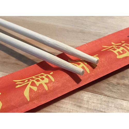  [아마존베스트]Homerite Premium Disposable Bamboo Chopsticks Sleeved and Separated (Bag of 40 Pair)