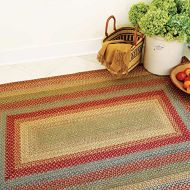 Azalea Premium Braided Jute Rug by Homespice, 6 x 9 Rectangle Red Color, Reversible Imported Jute Yarn, Higher Quality, Longer Lasting, Longer Wear - 30 Day Risk Free Purchase