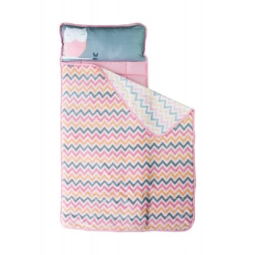  Homezy Toddler Nap Mats for Preschool Kinder Daycare  Blanket + Pillow for Boys or Girls  Foldable Comfy Cover...